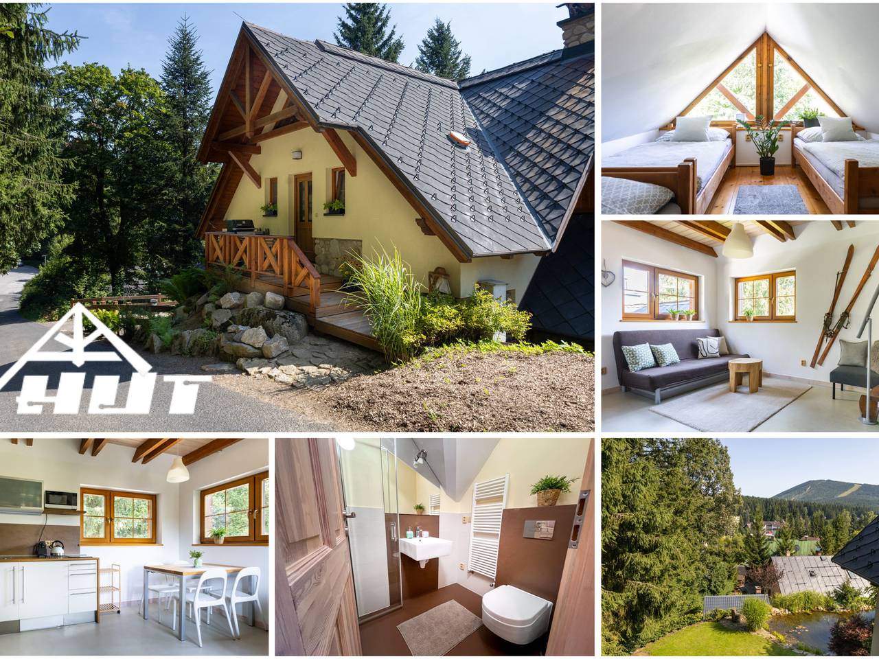 Ganze Wohnung, Sachrův Kopec in Harrachov, Riesengebirge