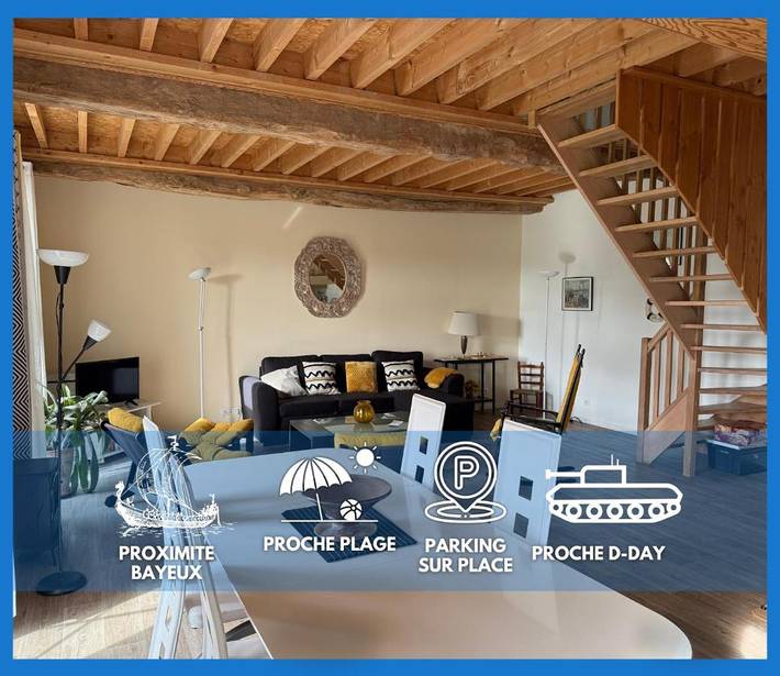 Appartement de vacances pour 5 personnes, avec vue