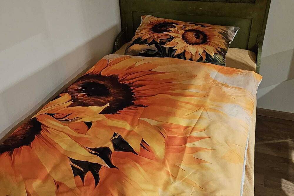 Kleines Fachwerkhaus in der historischen Altstadt in Naumburg, Saale-Unstrut