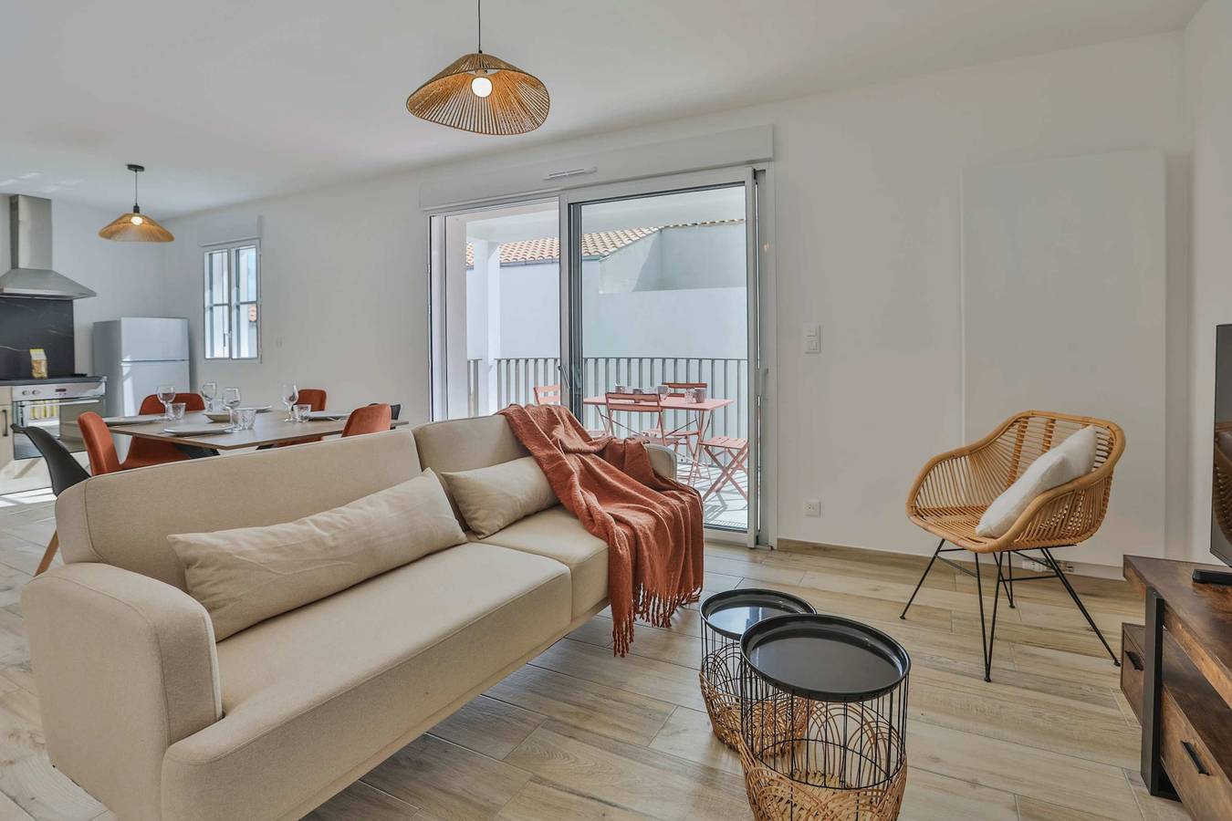 Apartamento entero, Apartamento de vacaciones para 4 personas con terraza in Barbâtre, Noirmoutier