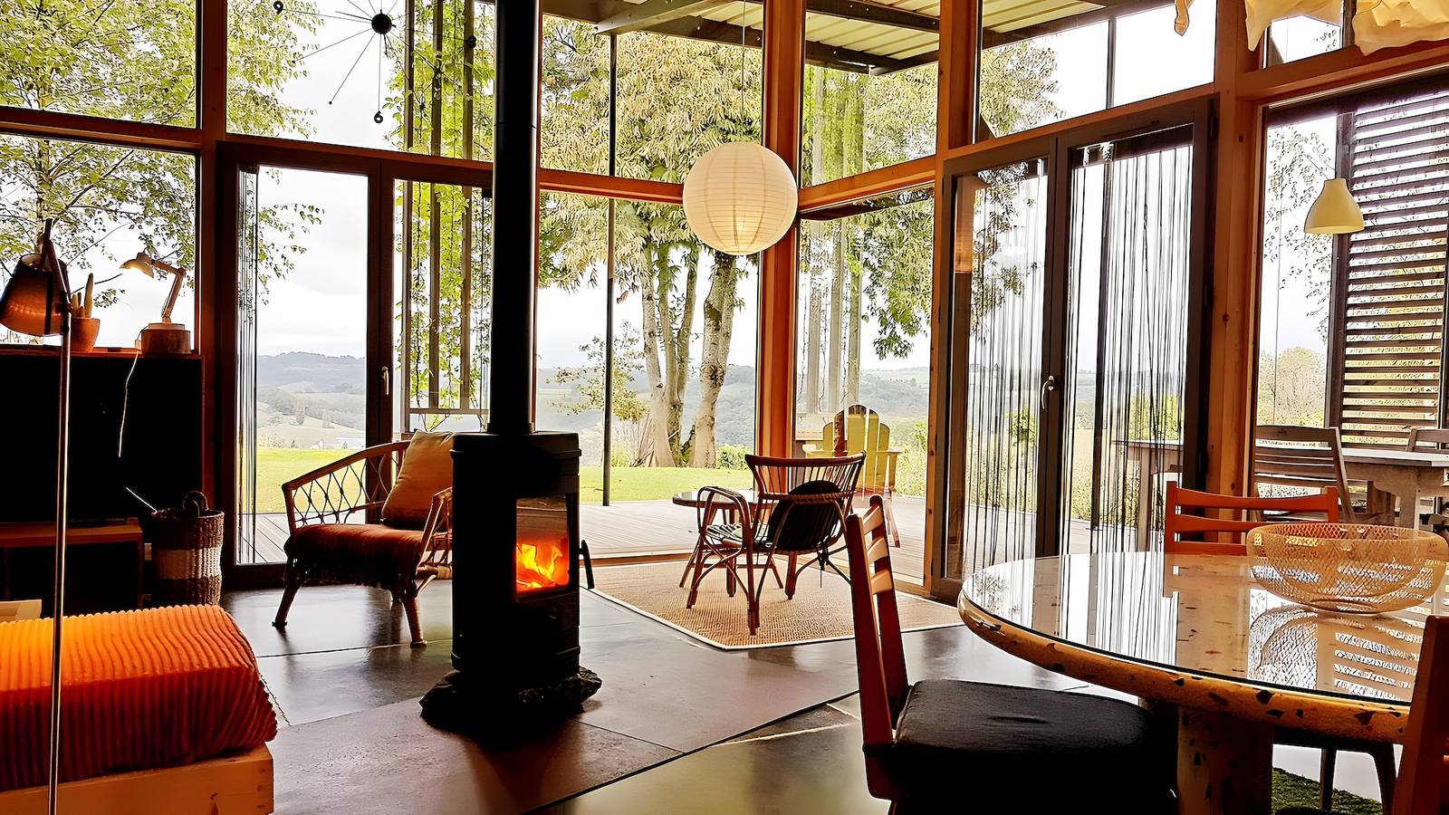 Gîte Dilos – Ferienhaus in Gan mit Bergblick und Garten in Gan, Béarn