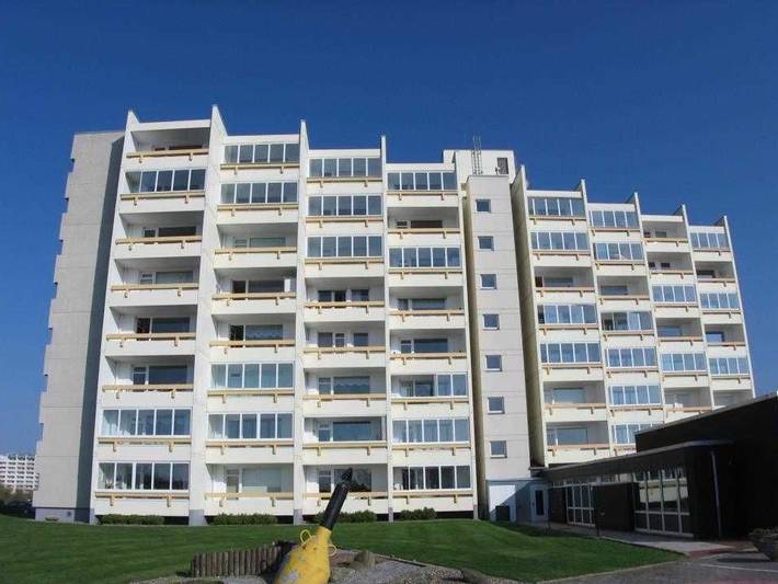 Ferienwohnung für 5 Personen, mit Balkon und Pool sowie Sauna an der Nordsee