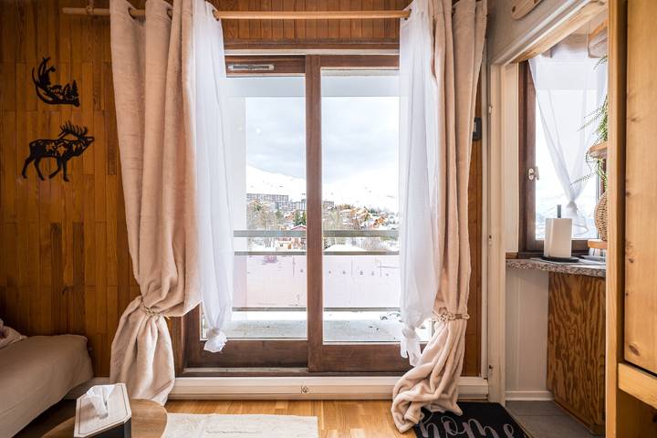 Entire apartment, Studio Champ Pérouze, accès direct aux pistes à La Toussuire in La Toussuire, Fontcouverte-la-Toussuire