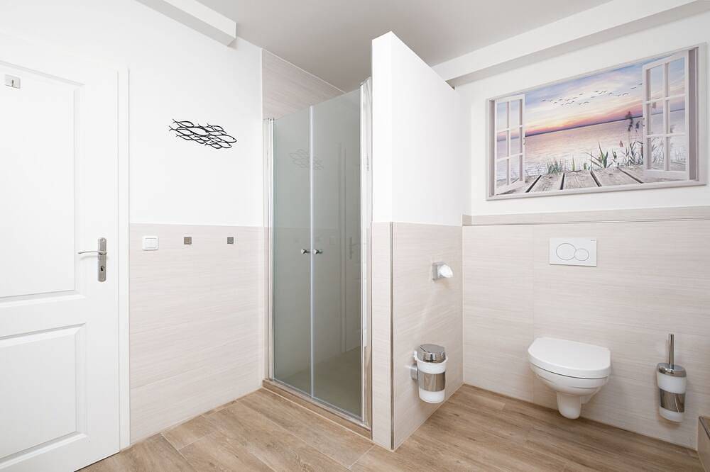 Doppelzimmer im Gästehaus Kleines Stadtidyll in Geesthacht, Kreis Herzogtum Lauenburg