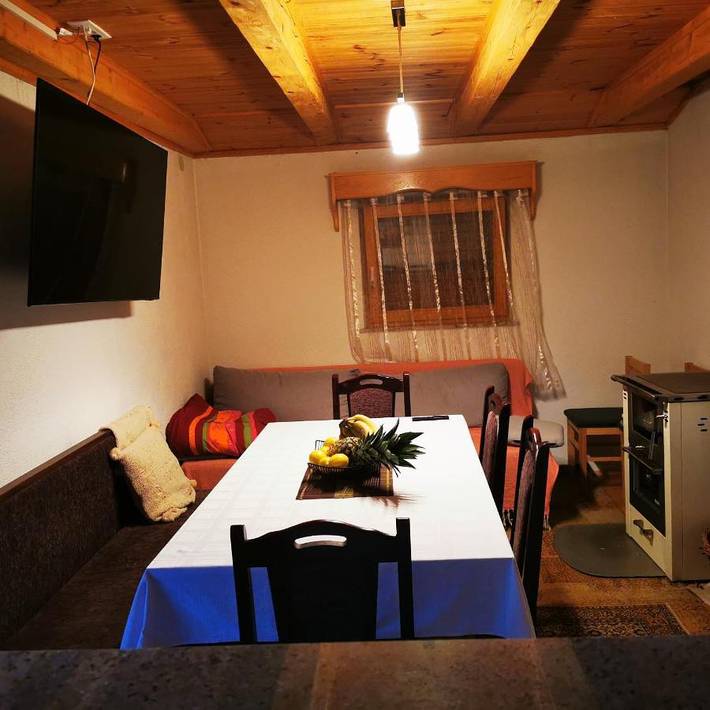 Ferienwohnung für 4 Personen, mit Ausblick und Garten sowie Balkon