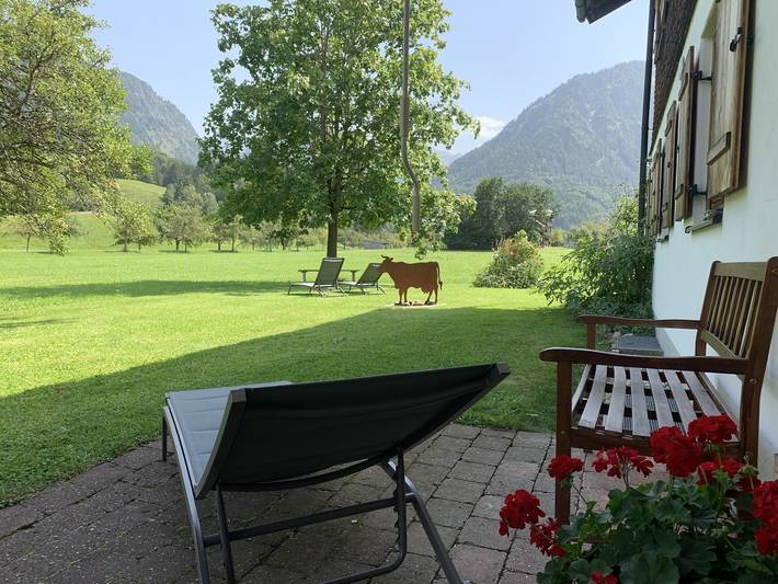 Bauernhof für 2 Personen, mit Ausblick und Garten sowie Terrasse und Sauna, mit Haustier in Oberstdorf - 2