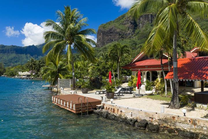 Villa Oramarama in Paopao in Mo'orea