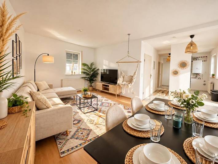 Ferienwohnung für 6 Personen, mit Balkon in Bad Homburg - 2