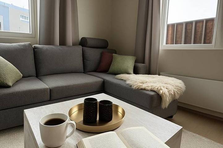 Ganze Wohnung, Modern apartment right in the city center in Sør Varanger