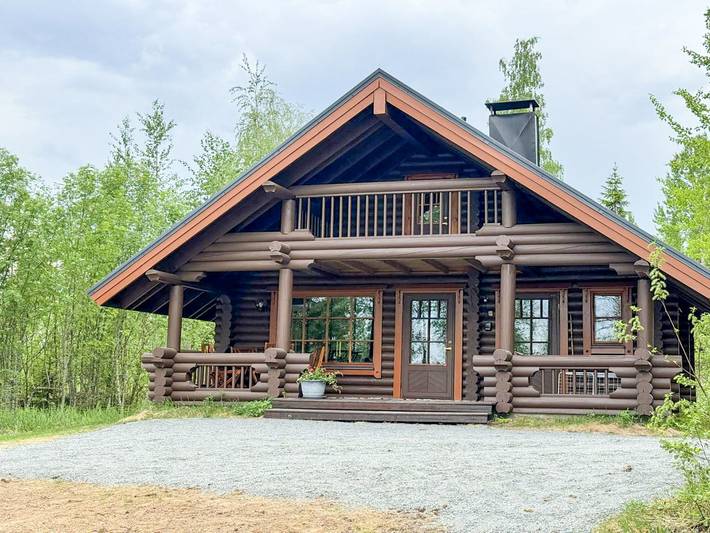 Ferienhaus für 6 Personen, mit Sauna und Seeblick sowie Garten - 1