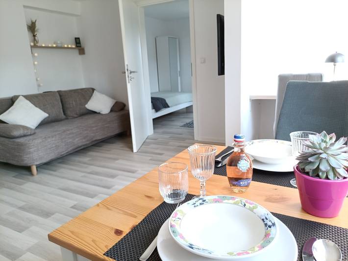 Ferienwohnung für 2 Personen, mit Ausblick