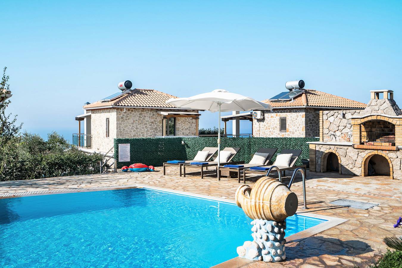 "Villa Alexandros" with Sea View, Private Pool & Wi-Fi in Greece