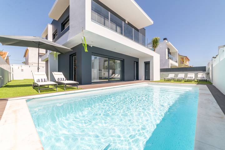 Chalet para 6 personas, con terraza y jardín en Lisboa y alrededores