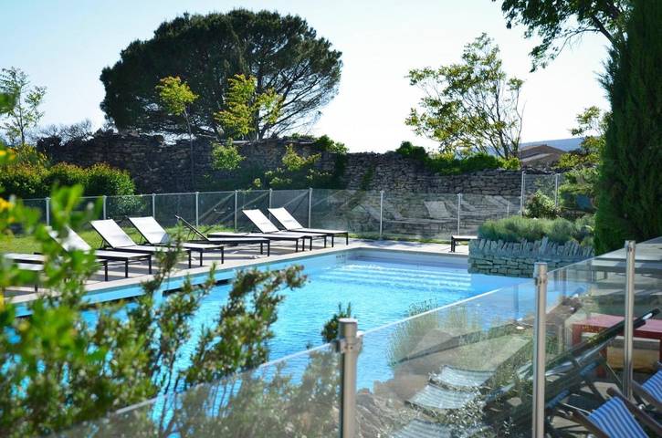 Gîte pour 4 personnes, avec jardin ainsi que vue et piscine dans Village de Gordes - 3