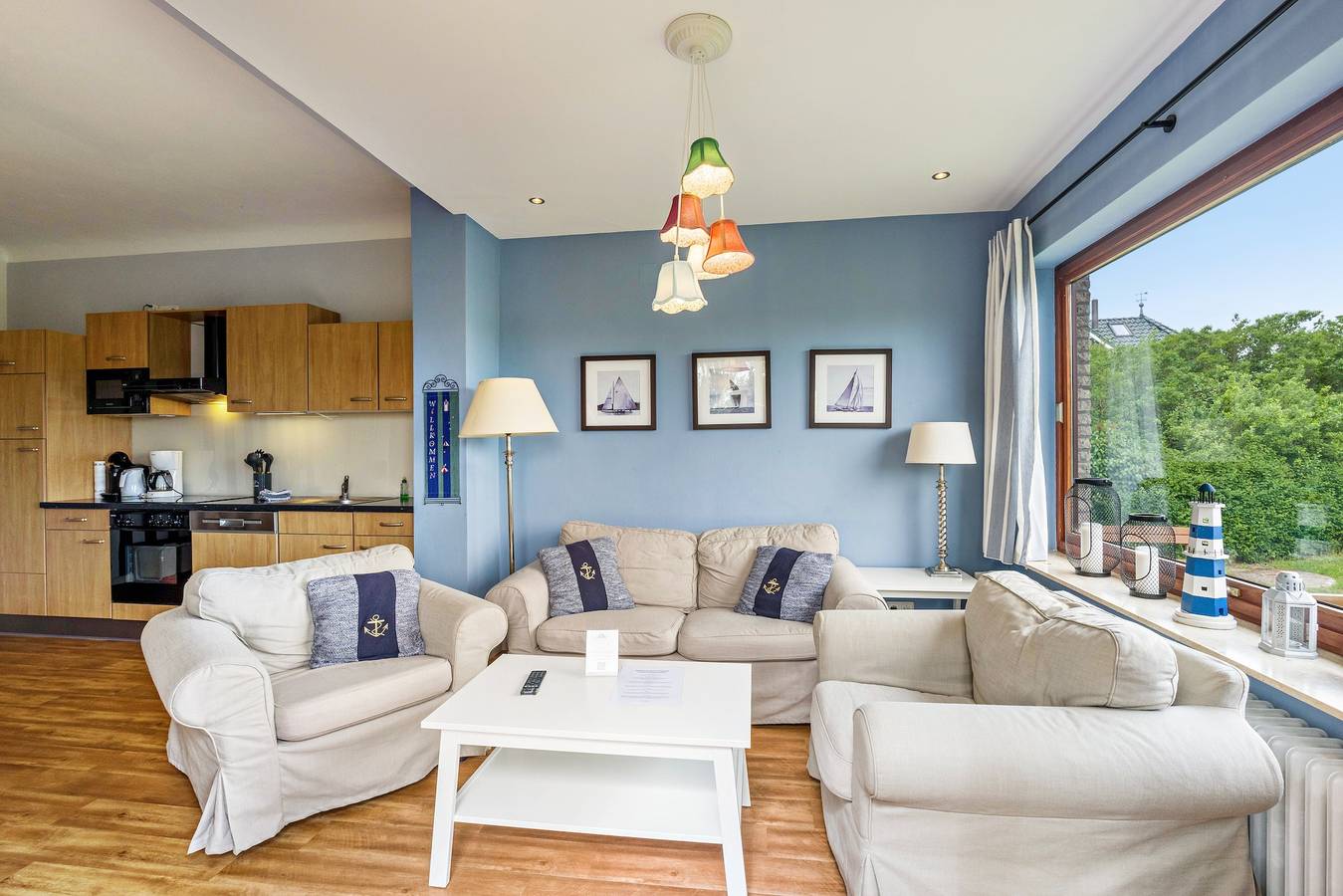 Ganze Wohnung, Ferienwohnung 'Ostseeblick Fewo 4' mit Privatterrasse und Wi-Fi in Kronsgaard, Schleswig-Flensburg