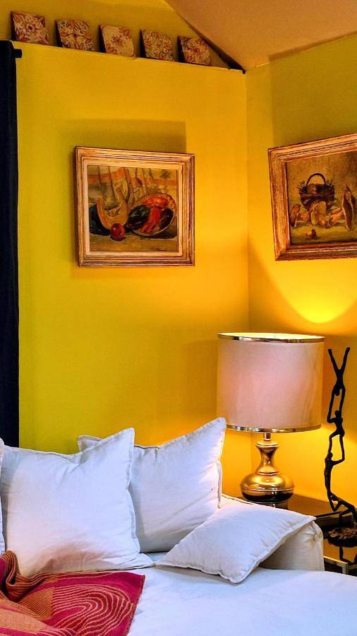 Location de vacances pour 12 personnes, avec piscine ainsi que vue et jardin à Évran - 3