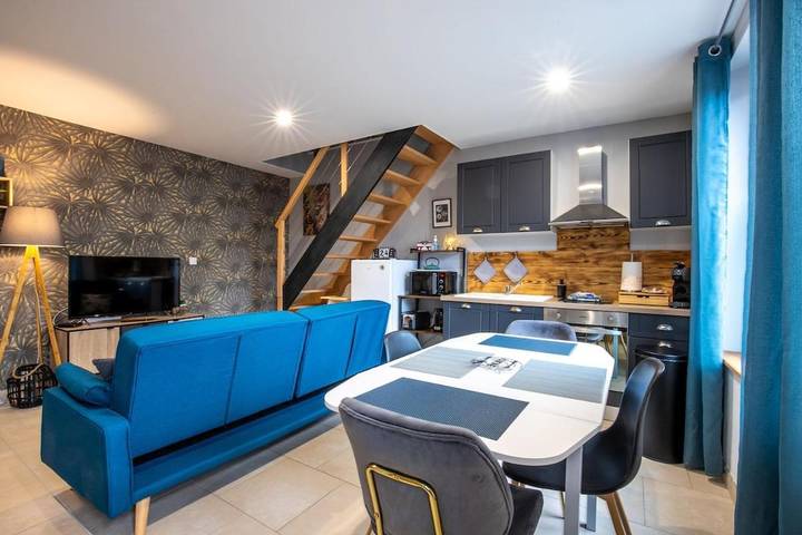 Maison de vacances pour 4 personnes, avec terrasse et jardin, animaux acceptés