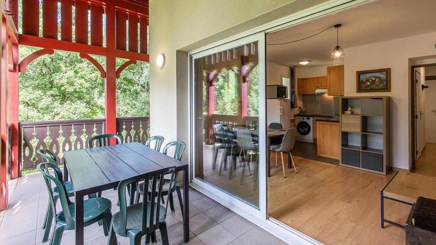 Gîte pour 6 personnes, avec balcon dans Office de Tourisme de Loudenvielle