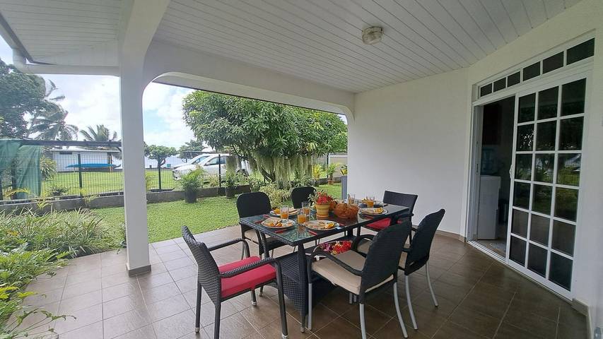 Location de vacances pour 10 personnes, avec balcon et jardin, animaux acceptés dans Tahiti - 3