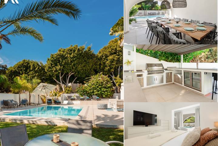 Villa für 12 Personen, mit Pool und Garten sowie Meerblick