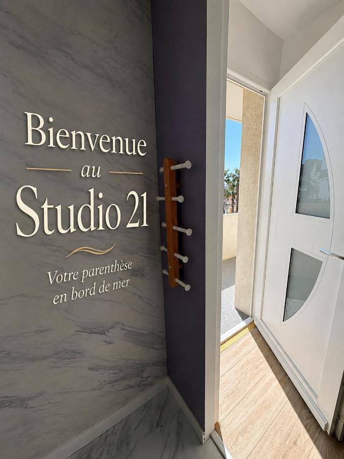 Gîte pour 2 personnes, avec balcon et vue dans Casino de Palavas les Flots