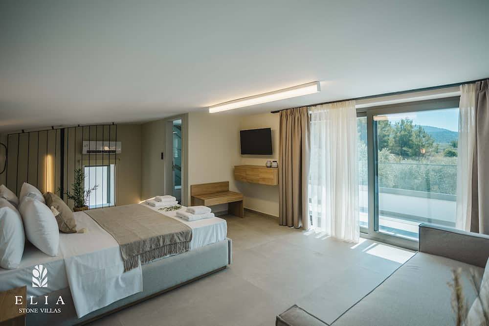 Premium Private Pool Villa, Elia Stone Villas in Thassos