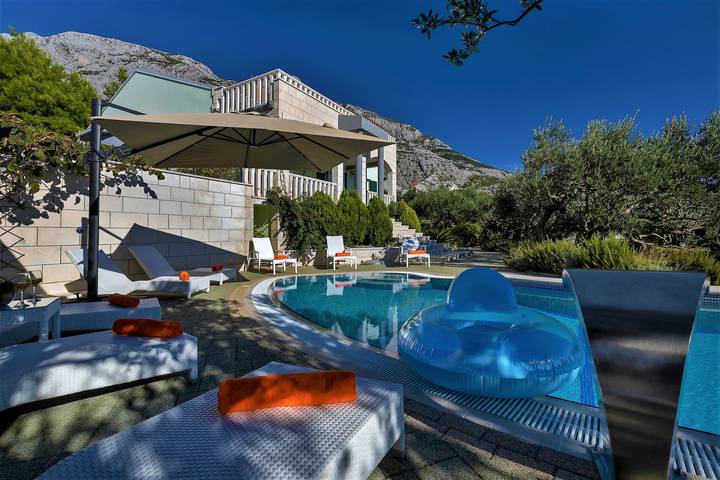 Villa Marina mit Pool in Makarska, Makarska Riviera