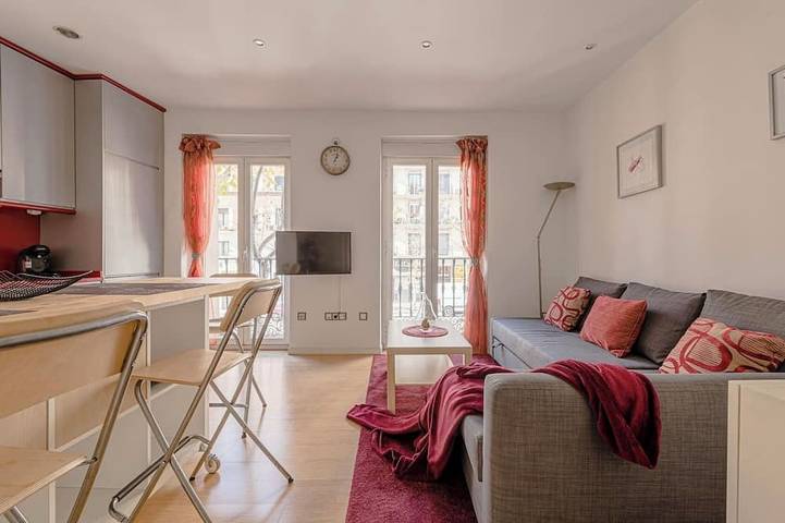 Ferienwohnung für 4 Personen, mit Balkon in Madrid
