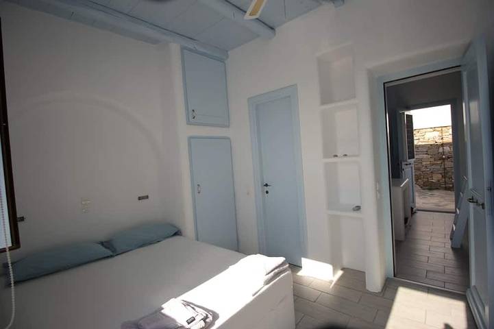 Nah am Golden Beach - Villa mit privatem Pool und Panoramablick auf die Ägäis in Paros