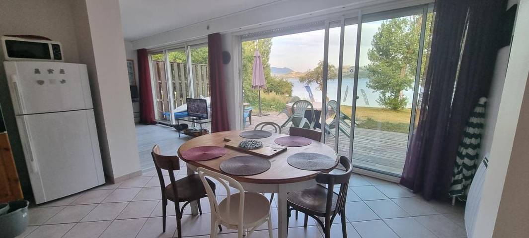 Gîte pour 5 personnes, avec vue ainsi que jardin et vue sur le lac, animaux acceptés à Savines-le-Lac - 4