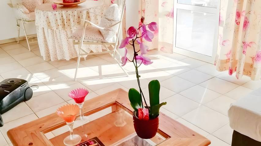 Entire apartment, Casa Rosa – Charming Two-Bedroom Apartment with Panoramic Views in Arico Viejo, Arico