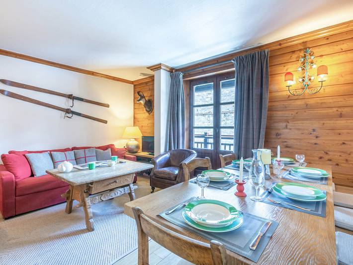 Gîte pour 6 personnes, avec balcon dans Office De Tourisme De Val D Isere