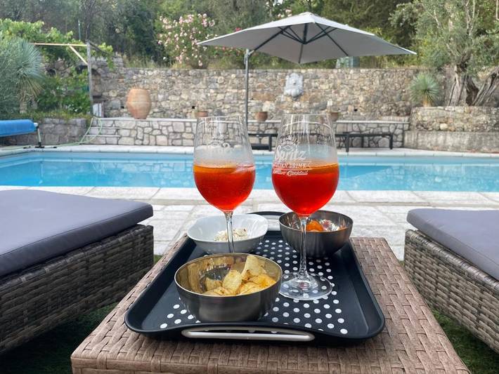 Chambre d’hôte pour 2 personnes, avec piscine ainsi que vue et jardin à Fayence - 2