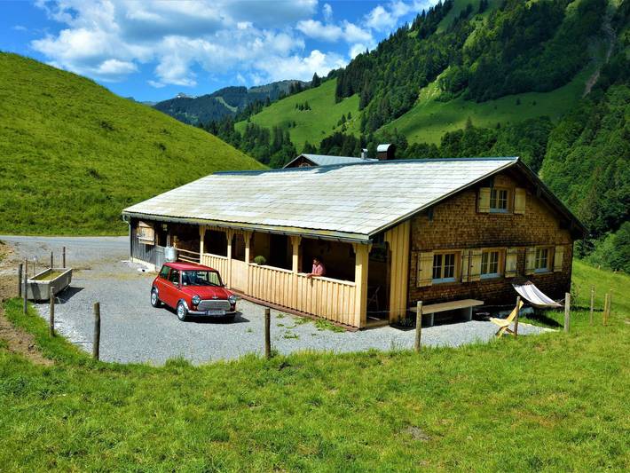 Chalet für 5 Personen, mit Garten im Bregenzerwald