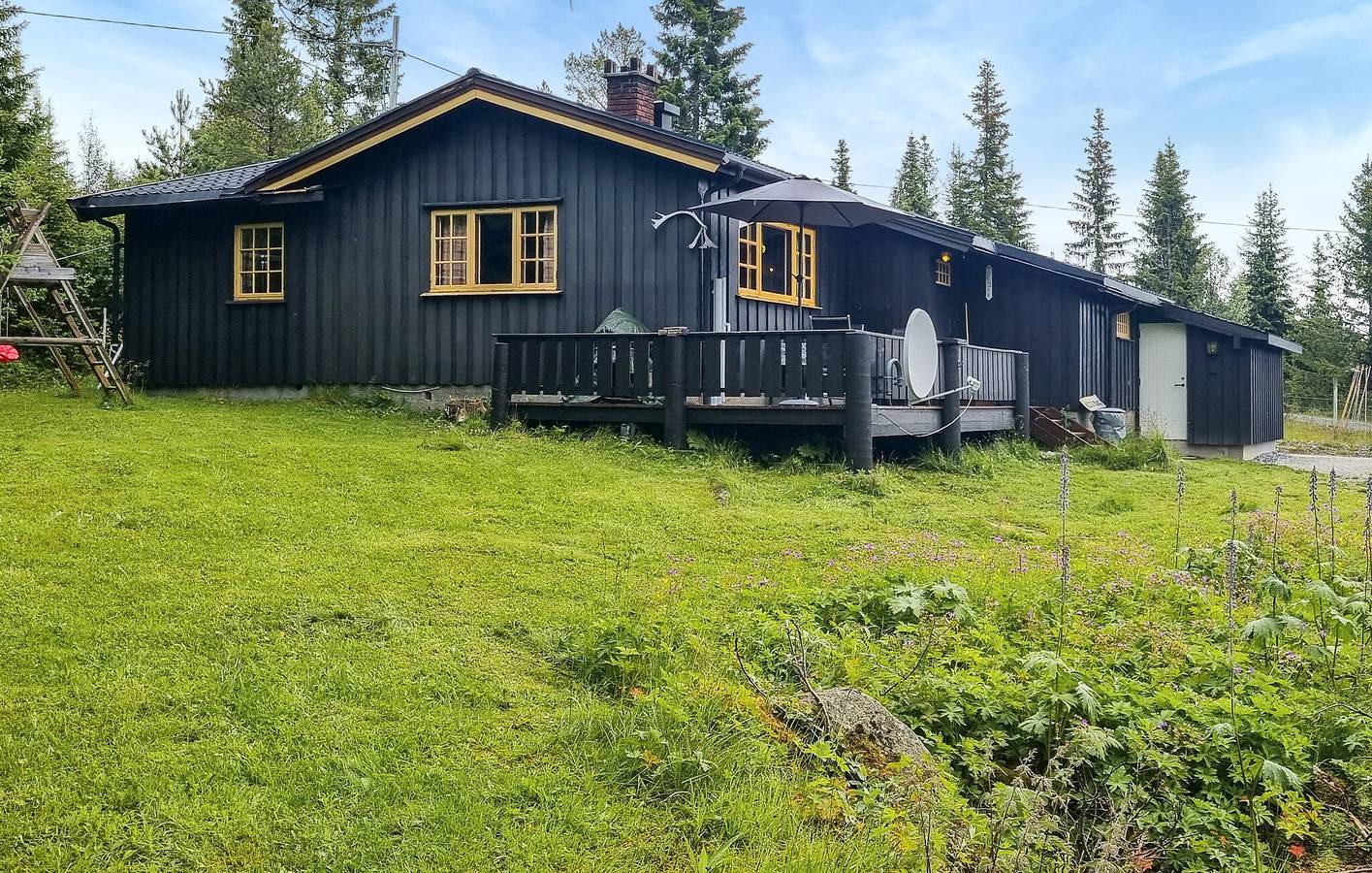 Ferienhaus für 7 Personen mit Terrasse in Nesbyen