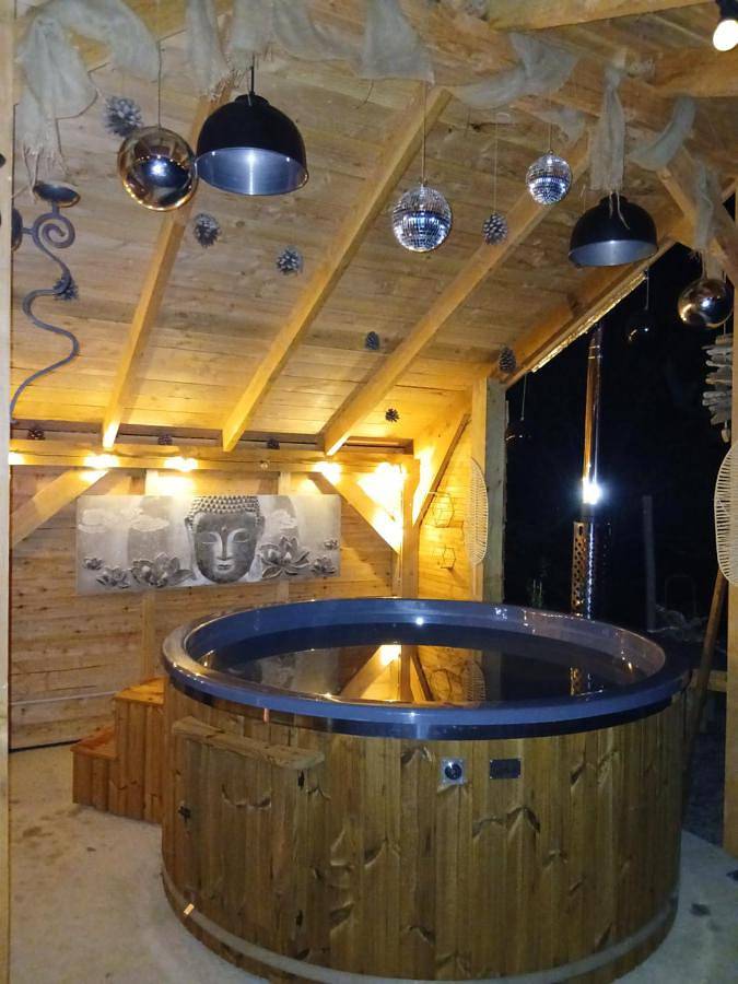 Gîte pour 2 personnes, avec terrasse et sauna ainsi que jacuzzi et jardin à Laussonne - 3