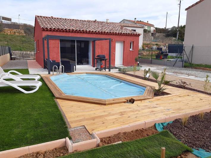 Casa de vacaciones para 6 personas, con jardín y piscina - 1