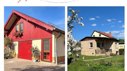 Ferienhaus für 2 Personen, mit Garten, kinderfreundlich in Thüringen