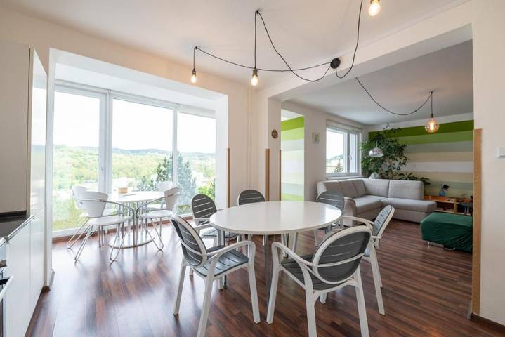 Location de vacances pour 14 personnes, avec balcon et vue à Český Krumlov