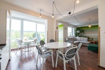 Location de vacances pour 14 personnes, avec vue et balcon à Český Krumlov