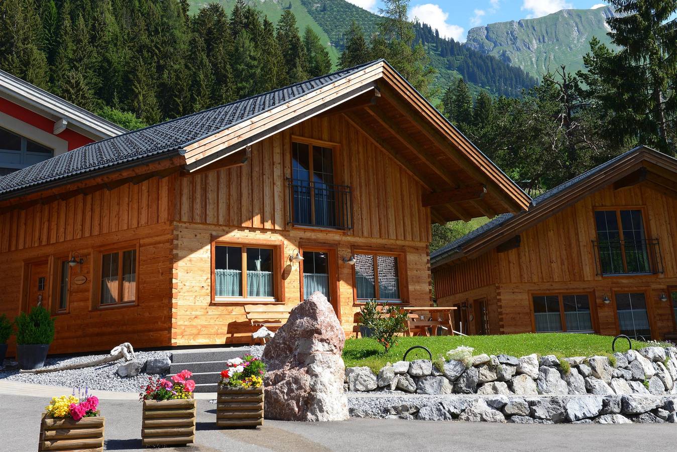 Apartamento vacacional entero, Lechtal Chalets in Elbigenalp, Alpes de Allgäu