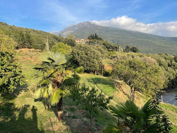 Location de vacances pour 11 personnes, avec Terrasse et Jardin ainsi que Piscine et Vue à Montseny