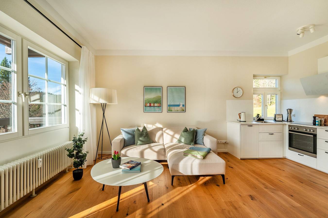 Apartamento entero, Apartamento vacacional "Waldglück" con vistas a la montaña, piscina, sauna y Wi-Fi in Hinterzarten, Selva Negra (zona sur)