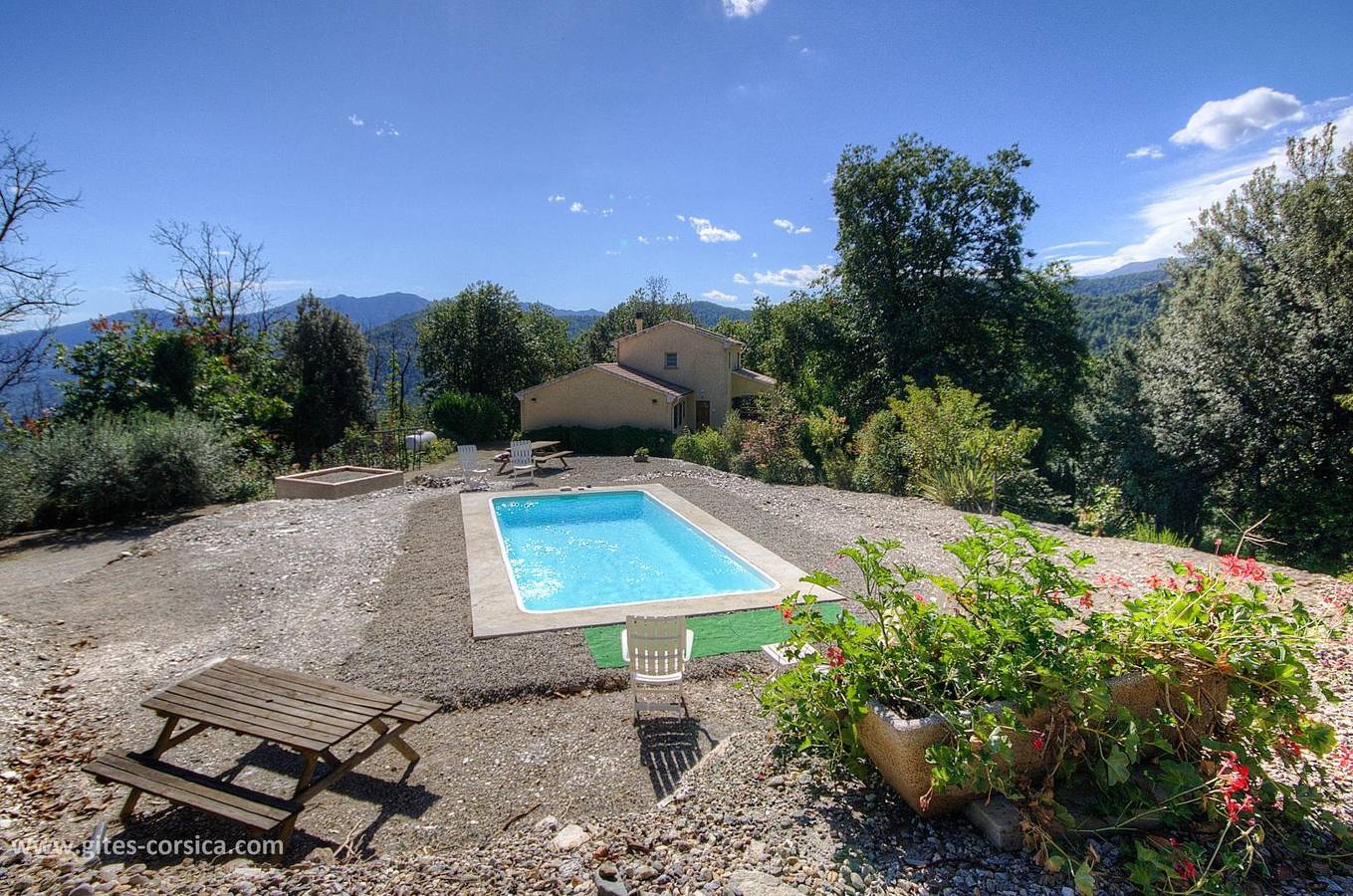A Vigna - Chambre 2 in Poggio-Marinaccio, Parc naturel régional de Corse