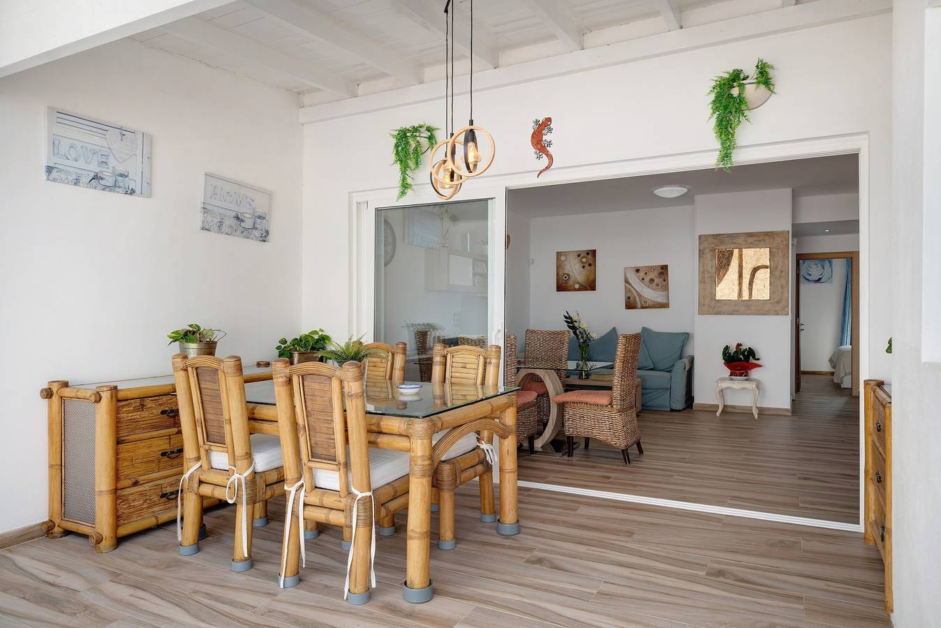Vacation Home 'Casa Jardín' with Mountain View, Private Terrace and Wi-Fi in Playa Blanca, Yaiza