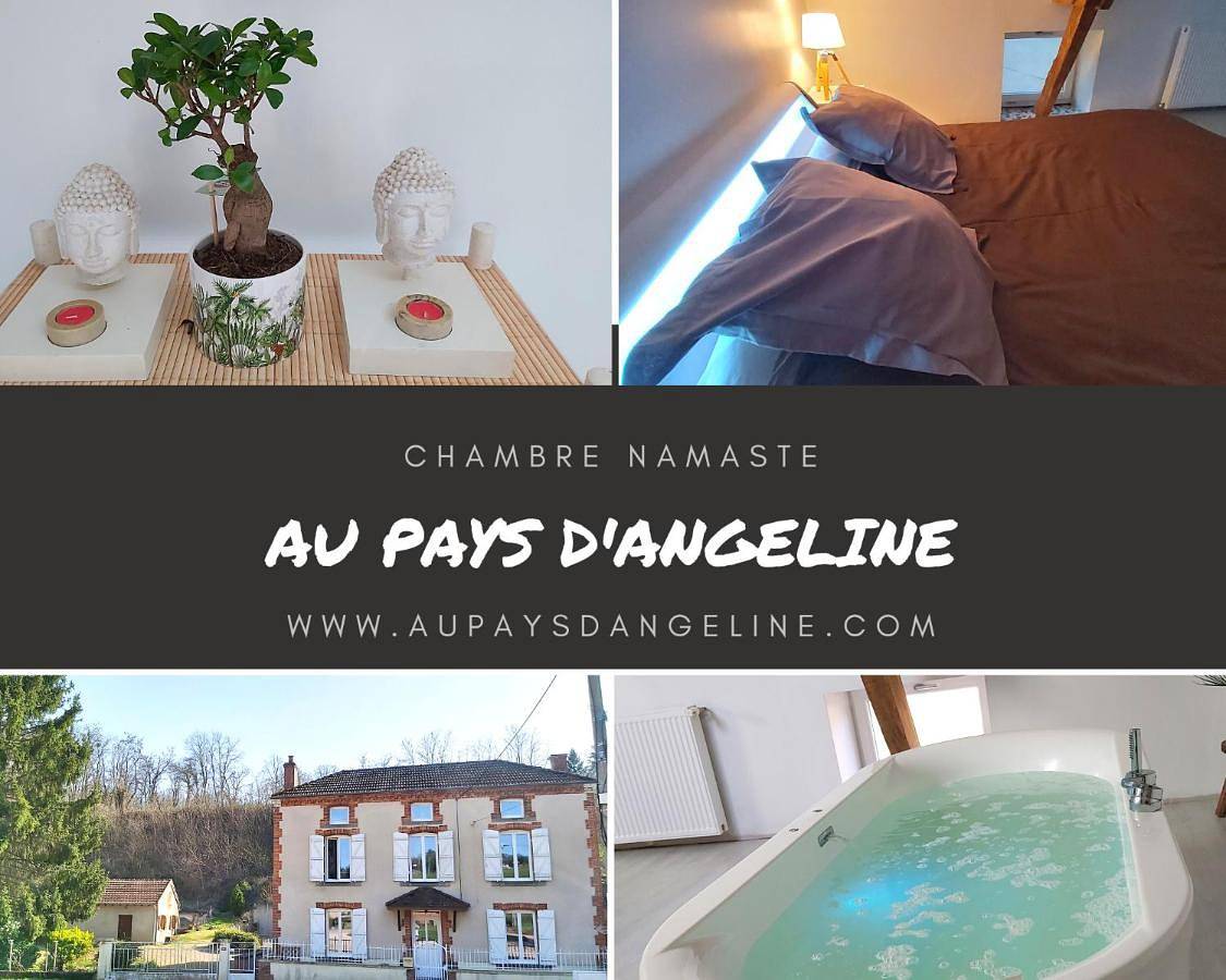King Room with Spa Bath in La Pacaudière, Région de Roanne