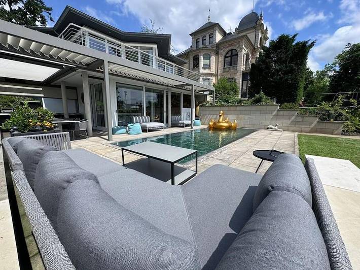 Ferienhaus für 8 Personen, mit Pool und Garten sowie Ausblick, mit Haustier in Dresden - 3