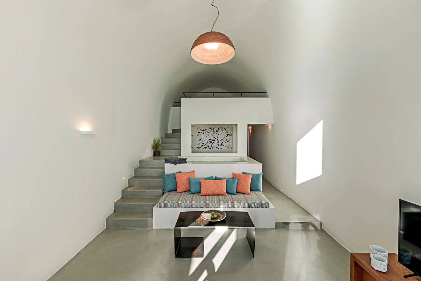 Luxurious Santorini Masionette Villa | 1 Bedroom | Astounding Caldera Sea Views & Private Outdoor Hot Tub | Fira in Firostefani, Thera