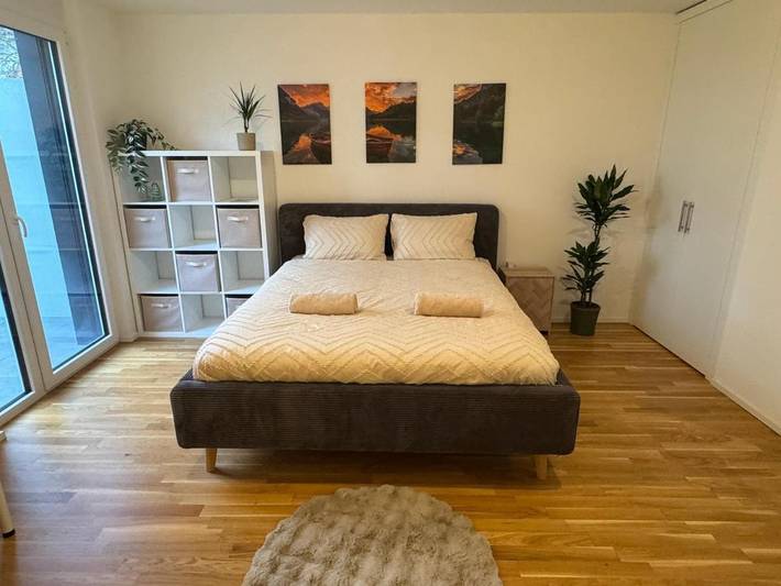 Gîte pour 2 personnes, avec vue et jardin à Delémont