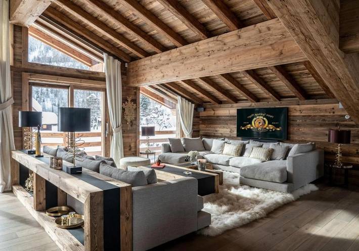 Gîte pour 10 personnes, avec sauna et piscine ainsi que balcon et jacuzzi dans Les Bossons - 4